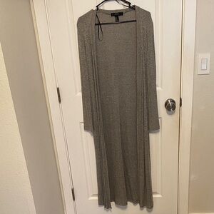 Long cardigan style shirt